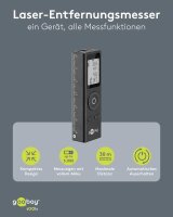 goobay 77834 Laser-Entfernungsmesser