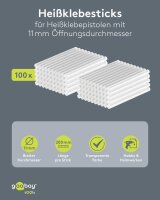 goobay Heißklebesticks transparent, 100 St.