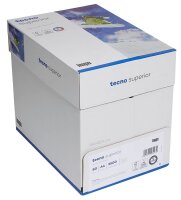 tecno Kopierpapier superior DIN A4 80 g/qm 2.500 Blatt...