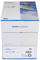 tecno Kopierpapier superior DIN A4 80 g/qm 2.500 Blatt Maxi-Box