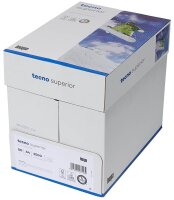 tecno Kopierpapier superior DIN A4 80 g/qm 2.500 Blatt Maxi-Box