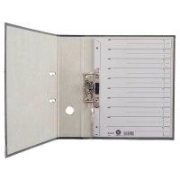 LEITZ Trennblätter 1650 DIN A4 1-0 grau, 200 g/qm,...