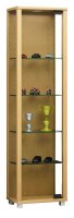 VCM my home Edana Mini Vitrine buche 4 Fachböden