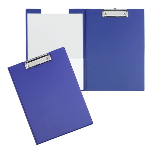 MAUL Klemmbrettmappe 2339237 DIN A4 blau Karton, 1 St.