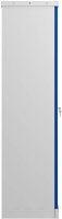 phoenix Stahlschrank SCL1491GBK grau, blau 3 Fachböden 91,5 x 37,0 x 140,0 cm, zerlegt, 1 St.