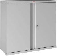 phoenix Stahlschrank SCL0891GGK grau 1 Fachboden 91,5 x...