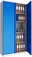 phoenix Stahlschrank SCL1891GBK grau, blau 4...