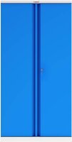 phoenix Stahlschrank SCL1891GBK grau, blau 4 Fachböden 91,5 x 37,0 x 183,0 cm, zerlegt, 1 St.