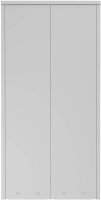 phoenix Stahlschrank SCL1891GBK grau, blau 4 Fachböden 91,5 x 37,0 x 183,0 cm, zerlegt, 1 St.