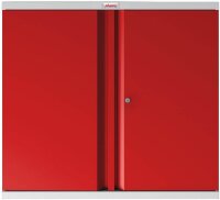 phoenix Stahlschrank SCL0891GRK grau, rot 1 Fachboden 91,5 x 37,0 x 83,0 cm, zerlegt, 1 St.