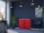 phoenix Stahlschrank SCL0891GRK grau, rot 1 Fachboden 91,5 x 37,0 x 83,0 cm, zerlegt, 1 St.