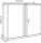 phoenix Stahlschrank SCL0891GRK grau, rot 1 Fachboden 91,5 x 37,0 x 83,0 cm, zerlegt, 1 St.