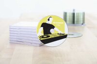 HERMA CD-Etiketten 4850 weiß, 50 Etiketten