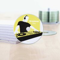 HERMA CD-Etiketten 4850 weiß, 50 Etiketten