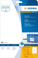 HERMA Etiketten 4824 weiß 210,0 x 297,0 mm, 25 Blatt