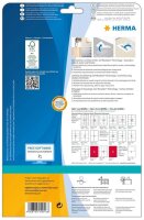 HERMA Adressetiketten 10016 weiß 99,1 x 38,1 mm, 25 Blatt