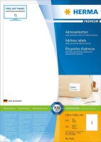 HERMA Adressetiketten 4252 weiß 199,6 x 289,1 mm,...