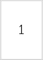 HERMA Adressetiketten 4252 weiß 199,6 x 289,1 mm, 100 Blatt
