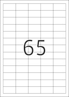 HERMA Power-Etiketten 10913 weiß 38,1 x 21,2 mm, 25 Blatt