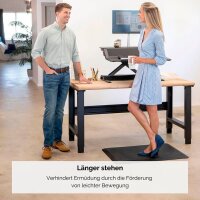 AKTION: Fellowes Anti-Ermüdungsmatte Büro Everyday schwarz 61,0 x 91,5 cm mit 10 Euro CashBack