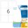 HERMA Adressetiketten 4502 weiß 99,1 x 93,1 mm, 25 Blatt