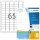 HERMA Adressetiketten 4254 weiß 38,1 x 21,2 mm, 100 Blatt