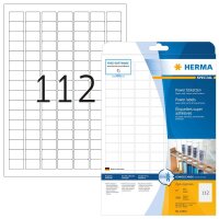 HERMA Power-Etiketten 10916 weiß 25,4 x 16,9 mm, 25...