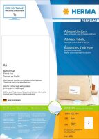 HERMA Adressetiketten 8691 weiß 148,0 x 105,0 mm,...