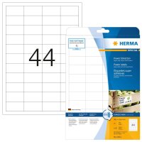 HERMA Power-Etiketten 10914 weiß 48,3 x 25,4 mm, 25...