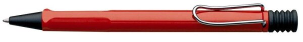 LAMY Kugelschreiber safari rot hochglänzend, Schreibfarbe: blau, 1 St.