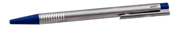 LAMY Kugelschreiber logo silber, Schreibfarbe: blau, 1 St.