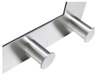 Türgarderobe mit 6 Haken silber, 1 St.