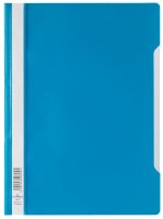 DURABLE Schnellhefter 2573 Kunststoff hellblau DIN A4, 10...