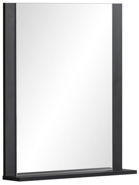 MÖBELPARTNER Spiegel Janne 153029 schwarz 59,6 x 12,3 x 71,1 cm