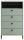 MÖBELPARTNER Kommode Janne, 153067 pastellgrün 60,2 x 33,1 x 103,9 cm, 1 St.
