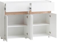 MÖBELPARTNER Kommode Cosmo, 701777 weiß, eiche...