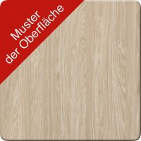 MÖBELPARTNER Kommode Cosmo, 701777 weiß, eiche 112,2 x 33,0 x 84,8 cm, 1 St.