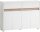MÖBELPARTNER Kommode Cosmo, 701777 weiß, eiche 112,2 x 33,0 x 84,8 cm, 1 St.