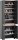 MÖBELPARTNER Schuhschrank Cosmo, 701779 anthrazit, eiche keine Fachböden 33,0 cm 164,5 cm