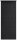 MÖBELPARTNER Wandgarderobe Janne 153016 schwarz Holz 9 Haken 50,0 x 110,6 cm, 1 St.