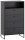 MÖBELPARTNER Kommode Janne, 153068 schwarz 60,2 x 33,0 x 103,9 cm, 1 St.