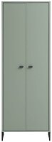 MÖBELPARTNER Schuhschrank Janne, 701781 pastellgrün keine Fachböden 60,2 x 33,1 x 169,7 cm