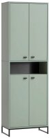 MÖBELPARTNER Schuhschrank Janne, 701783 pastellgrün 2 Fachböden 60,2 x 33,1 x 185,5 cm