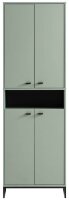 MÖBELPARTNER Schuhschrank Janne, 701783 pastellgrün 2 Fachböden 60,2 x 33,1 x 185,5 cm