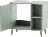 MÖBELPARTNER Waschtischunterschrank ohne Waschbecken Bjarne 153170 pastellgrün 60,2 cm 59,3 cm