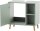 MÖBELPARTNER Waschtischunterschrank ohne Waschbecken Bjarne 153170 pastellgrün 60,2 cm 59,3 cm