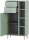 MÖBELPARTNER Badschrank Bjarne 153172 pastellgrün 60,2 x 33,1 x 113,4 cm
