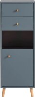 MÖBELPARTNER Badschrank Bjarne 153173 blaugrau 40,3 x 33,1 x 113,4 cm