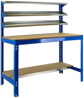 Simonrack Werkbank SIMONWORK BT1 1200 blau 121,0 x 61,0 x 144,5 cm