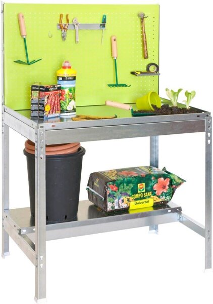 Simonrack Pflanztisch SIMONGARDEN BT2 grau, grün 120,0 x 40,0 x 144,0 cm  ( 77G100224141242 )